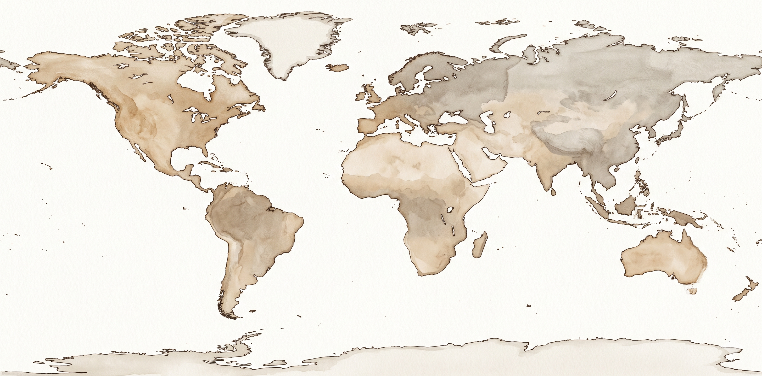World map of Dylan Bub's travel campaigns